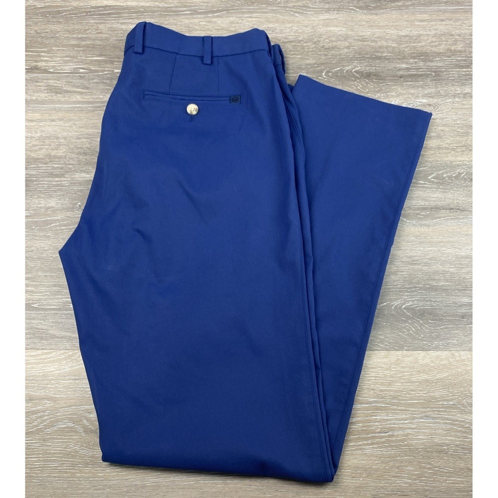 Peter Millar Men's Raleigh Performance MA22EB77FB Pants Golf Casual 33/32‎